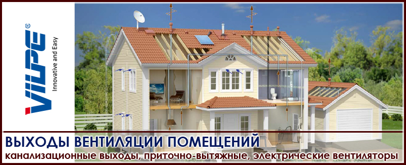 Вентиляционные выходы на кровле. Вентиляция помещений - выходы вентиляции на кровле на Roof-n-Roll.ru
